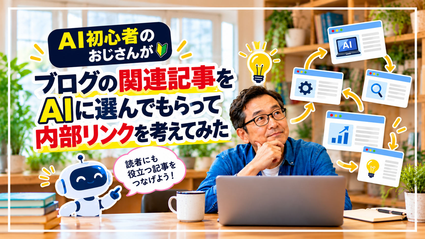 AI初心者のおじさん、ブログ記事をSNS投稿用の文章に作り替えてもらったら?